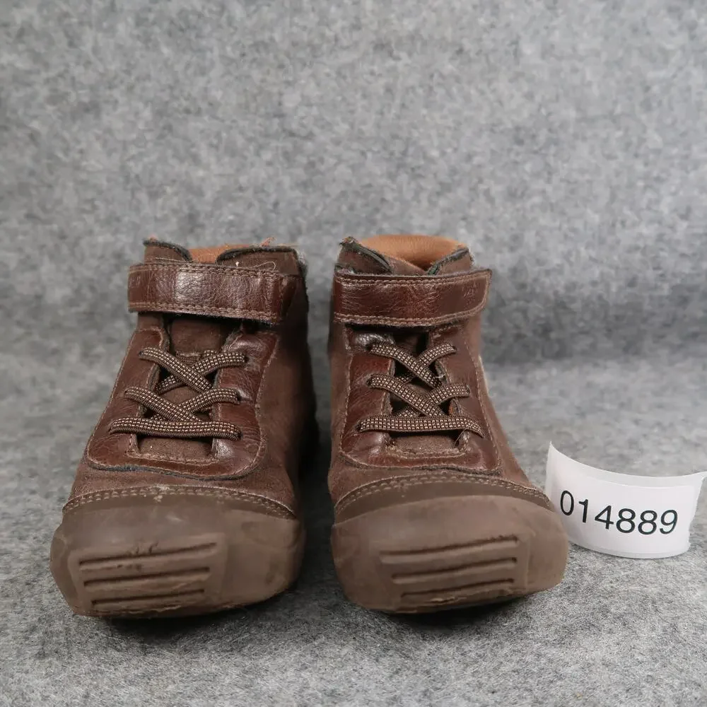 OshKosh B'Gosh Shoes Kids 9 Sneakers Boots Boys Toddler Easy On Strap Brown